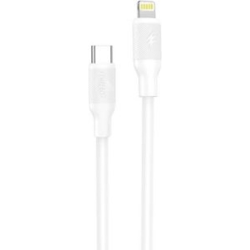 Foneng Kabelis Foneng  USB cable for Lightning Foneng X80, 27W, 1m (white)