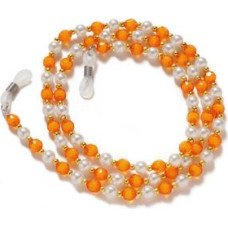 Hurtel Cits mobilo telefonu aksesuārs Hurtel  A chain for glasses, beads, an orange pendant