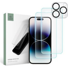 Tech-Protect Aizsargstikls Tech-Protect  Tech-Protect Supreme Set for iPhone 14 Pro 2x Tempered Glass for Display / Tempered Glass for Camera