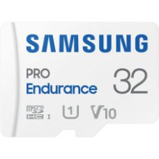 Samsung Atmiņas kartes Samsung  Samsung PRO Endurance MB-MJ32KA/EU 32 GB, MicroSD Memory Card, Flash memory class U1, V10, Class 10, SD adapter