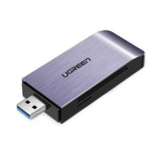 Ugreen Cits mobilo telefonu aksesuārs Ugreen  Ugreen SD / micro SD / CF / MS card reader for USB 3.0 gray (50541)