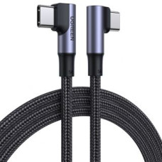 Ugreen Kabelis Ugreen  Ugreen US335 70698 angled USB-C - USB-C PD QC FCP cable 100W 5A 480Mb/s 2m - black