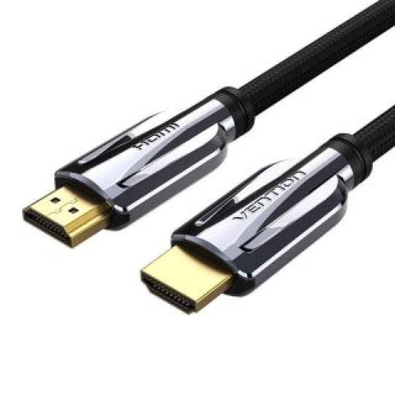 Vention Parveidotājs Vention  Kabel HDMI 2.1 Vention AALBG, 8K 60Hz/ 4K 120Hz, 1,5m (czarny)