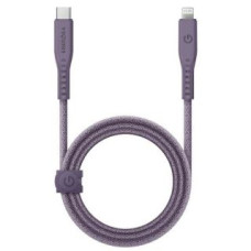 Energea Kabelis ENERGEA  ENERGEA kabel Flow USB-C - Lightning C94 MFI 1.5m fioletowy/purple 60W 3A PD Fast Charge