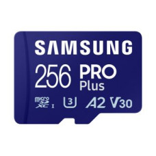 Samsung Atmiņas kartes Samsung  256GB, PRO Plus microSD