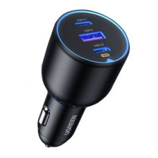 Ugreen Adapteris Ugreen  Ugreen CD293 car charger 2x USB-C PD and 1x USB-A 130W - black