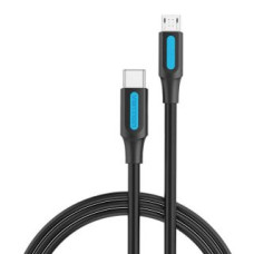 Vention Kabelis Vention  Cable USB-C 2.0 to Micro USB Vention COVBH 2A 2m black