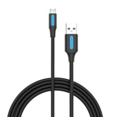 Vention Kabelis Vention  Cable USB 2.0 A to Micro USB Vention COLBC 3A 0,25m black