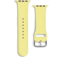 Hurtel Siksniņa Hurtel  Silicone Strap APS Silicone Band for Watch Ultra / 9 / 8 / 7 / 6 / 5 / 4 / 3 / 2 / SE (49 / 45 / 44 / 42mm) Strap Watch Bracelet Yellow