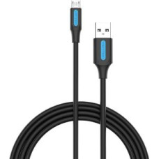 Vention Kabelis Vention  Cable USB 2.0 A to Micro USB Vention COLBH 3A 2m black