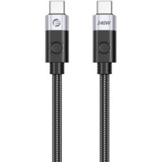 Orico Cits mobilo telefonu aksesuārs Orico  Orico 240W USB-C to USB-C charging cable, 1 m (black)