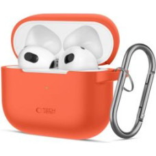 Tech-Protect Cits mobilo telefonu aksesuārs Tech-Protect  Tech-Protect Silicone Hook Case for Apple AirPods 3 - Orange