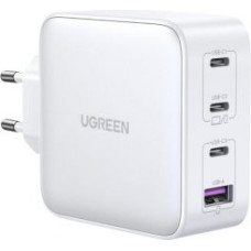 Ugreen Adapteris Ugreen  Fast charger GaN 3xUSB C / USB 100W PPS Ugreen CD226 - white