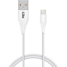 Ilike Kabelis iLike - iLike Evelatus Charging Cable for lightning devices CCI01 White