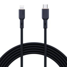 Aukey Kabelis Aukey  USB-C to Lightning Cable Aukey CB-SCL1, 27W, 1m (black)