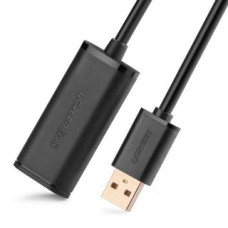 Ugreen Kabelis Ugreen  Ugreen active cable USB 2.0 extension cable 480 Mbps 5 m black (US121 10319)