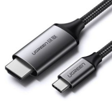 Ugreen Kabelis Ugreen  Ugreen cable HDMI cable - USB Type C 4K 60 Hz 1.5 m black-gray (MM142 50570)