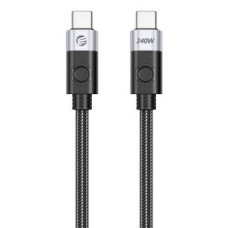 Orico Cits mobilo telefonu aksesuārs Orico  Orico 240W USB-C to USB-C charging cable, 1.5 m (black)