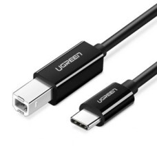 Ugreen Kabelis Ugreen  Ugreen printer cable USB-C - USB-B 480Mb/s 2m black (US241)