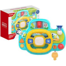 Huanger Cits mobilo telefonu aksesuārs Huanger  Interactive steering wheel for children (blue) Huanger HE0541