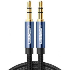 Ugreen Kabelis Ugreen  Ugreen AUX audio cable straight minijack 3.5 mm 1.5 m blue (AV112)