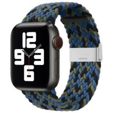 Ilike Siksniņa iLike Apple Watch 38/40/41mm Braided Fabric Strap Blue