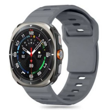 Tech-Protect Cits mobilo telefonu aksesuārs Tech-Protect  Tech-Protect Silicone Line Strap for Samsung Galaxy Watch Ultra (47mm) - Gray