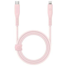 Energea Kabelis ENERGEA  ENERGEA kabel Flow USB-C - Lightning C94 MFI 1.5m różowy/pink 60W 3A PD Fast Charge