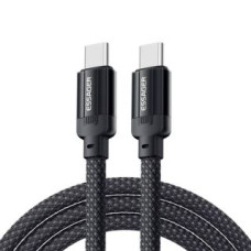 Essager Kabelis Essager  USB-C to USB-C cable, Essager, EXCTT1-YS01-P, 100W, 1m (black)