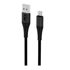 Ilike Kabelis iLike - iLike Charging Cable for MicroUSB ICM01 Black