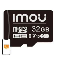 Imou Atmiņas kartes IMOU  Memory card IMOU microSD 32GB (UHS-I, SDHC, 10/U1/V10, 90/20)