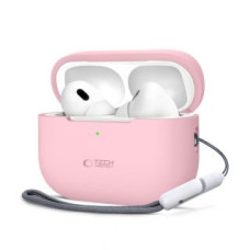 Tech-Protect Cits mobilo telefonu aksesuārs Tech-Protect  Tech-Protect Silicone Case for Apple AirPods Pro 1 / 2 - Pink