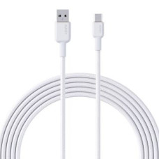 Aukey Kabelis Aukey  Cable Aukey CB-NAC1 USB-A to USB-C 1m (white)