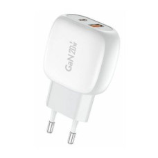 Foneng Adapteris Foneng  Foneng EU41 USB-C+USB-A 20W mains charger (white)