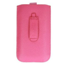 Ilike Maciņš universāla kabata iLike Universal Leather Pocket Case L Fuchsia