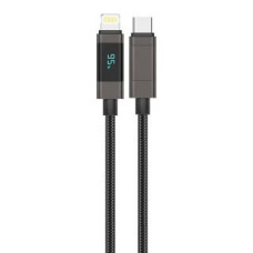 Foneng Kabelis Foneng  Foneng XS05 PD27W USB-C to Lightning cable, 1.2m (black)