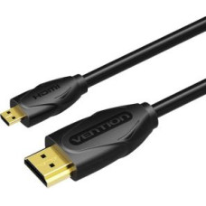 Vention Parveidotājs Vention  Kabel micro HDMI do HDMI Vention VAA-D03-B300 3m 4K 30Hz (Czarny)