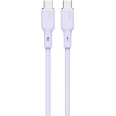 Aukey Kabelis Aukey  USB-C to USB-C Cable Aukey CB-SCC101, 100W, 1m (lavender)