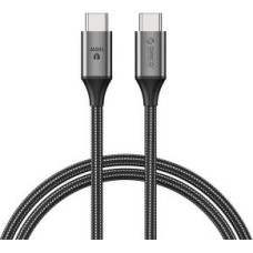 Orico Cits mobilo telefonu aksesuārs Orico  Orico 100W USB-C to USB-C charging cable (black)