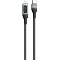 Dudao Parveidotājs Dudao  Dudao USB Type C - Lightning cable fast charging PD 20W 1m black (L7MaxL)