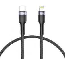 Tech-Protect Kabelis Tech-Protect  Tech-Protect UltraBoost 2 Lightning / USB-C PD cable 30W 3A 0.25m - black