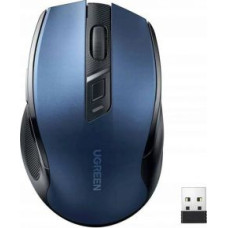 Ugreen Cits mobilo telefonu aksesuārs Ugreen  Ugreen MU006 optical wireless USB mouse 2.4GHz 4000 DPI - blue