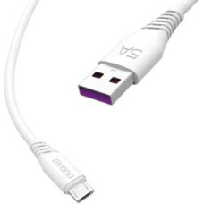 Dudao Kabelis Dudao  Dudao cable USB / micro USB cable 5A 1m white (L2M 1m white)