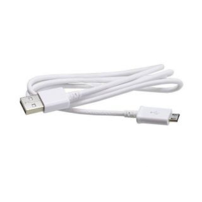 Samsung Kabelis Samsung - ECB-DU4AWE Samsung microUSB Data Cable 1m White (Bulk)