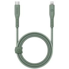 Energea Kabelis ENERGEA  ENERGEA kabel Flow USB-C - Lightning C94 MFI 1.5m zielony/green 60W 3A PD Fast Charge