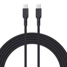 Aukey Kabelis Aukey  Cable Aukey CB-KCC101 USB-C to USB-C 1m (black)