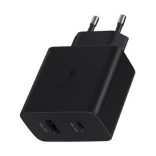 Samsung Kabelis Samsung  Samsung USB-C / USB-A wall charger 35W black (EP-TA220NBEGEU)