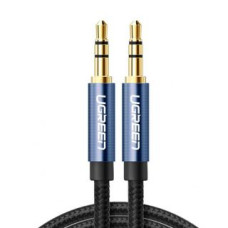 Ugreen Kabelis Ugreen  Ugreen audio cable AUX straight minijack 3.5 mm 3m blue (AV112)