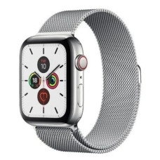 Ilike Siksniņa iLike Apple Magnetic Strap Watch 7 45mm Magnetic Band Bracelet Bangle Silver