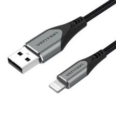 Vention Kabelis Vention  Cable USB 2.0 to Lightning, Vention LABHF 2.4A 1m (Gray)